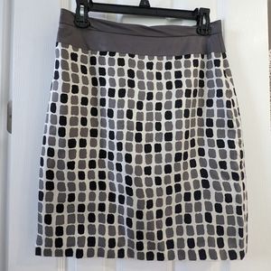 Baraschi (Anthropologie) Silk Skirt, Size 2